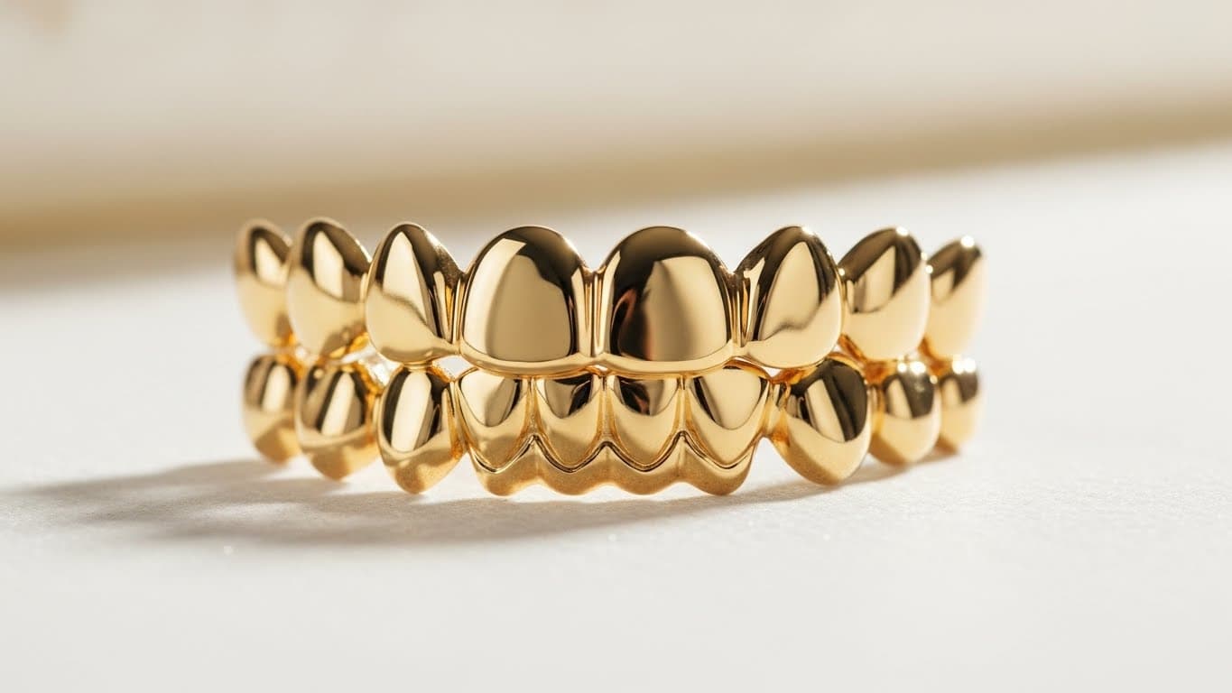 Solid Gold Deep Cut Grillz